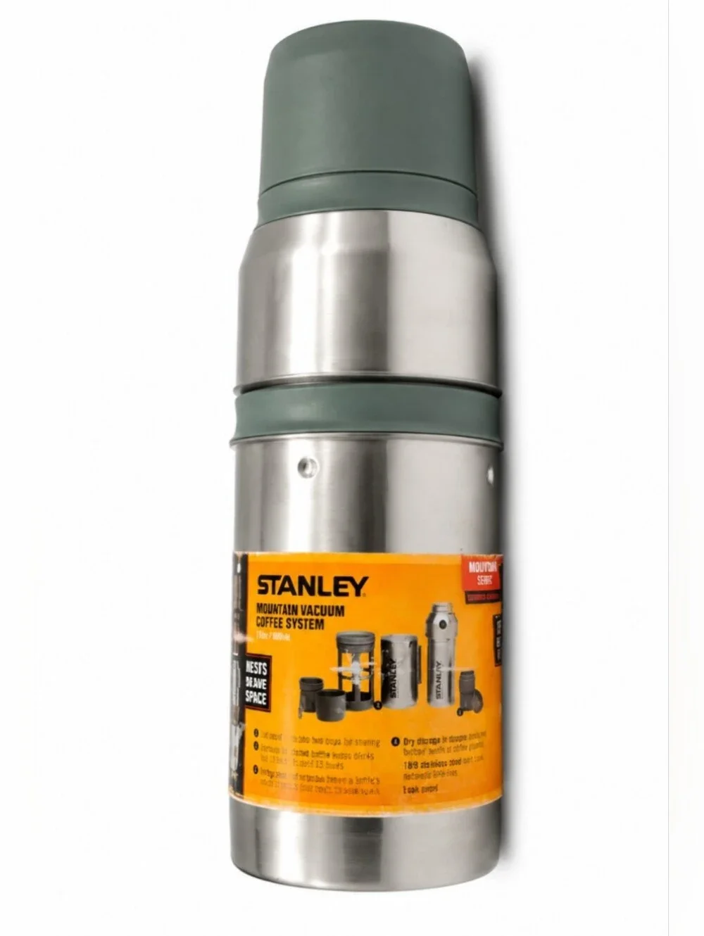 Discontinued Stanley Boiling Pot + French Press Vacuum Bottle Rare Item - Picture 4 of 10